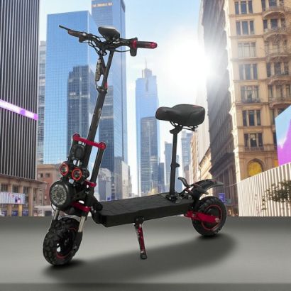 صورة سكوتر كهربائي (محرك) فخم ومريح للرحلات السريعة